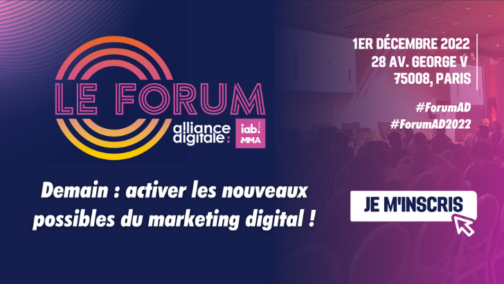 L’Alliance Digitale organise un forum sur le marketing digital le 1er décembre 2022