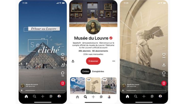 Pinterest collabore avec le Louvre pour offrir un autre regard sur le musée
