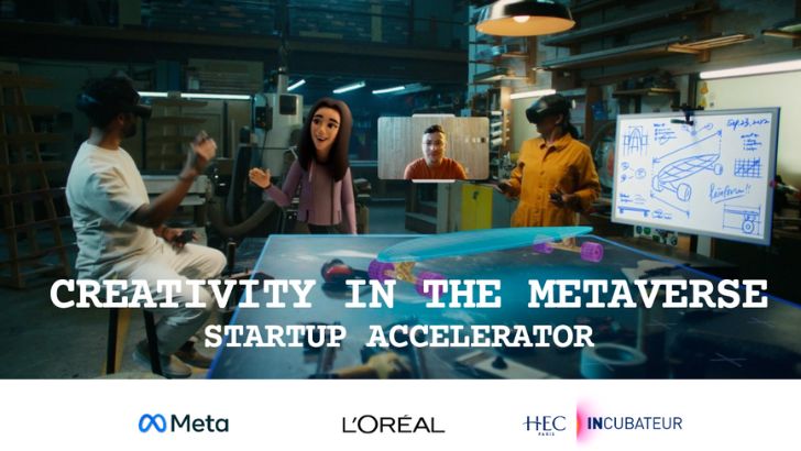 Meta et L’Oréal France lancent un programme d’accompagnement de start-up dédié au métavers