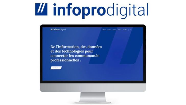 Refonte du site internet et nouvelle identité graphique pour Infopro Digital