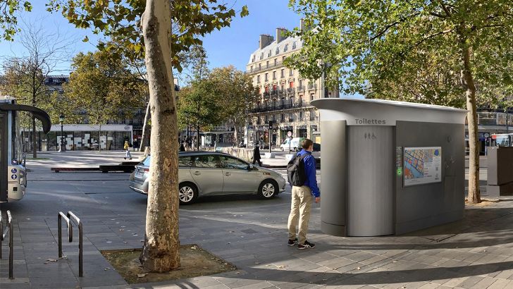 JCDecaux mise sur la sobriété des sanitaires automatiques à Paris