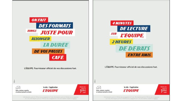 L’Équipe choisit l’agence LaFourmi pour la conception de ses campagnes publicitaires