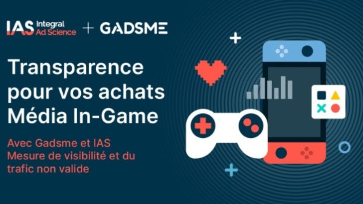 Gaming : accord entre IAS et Gadsme pour mesurer la qualité média des campagnes in-game