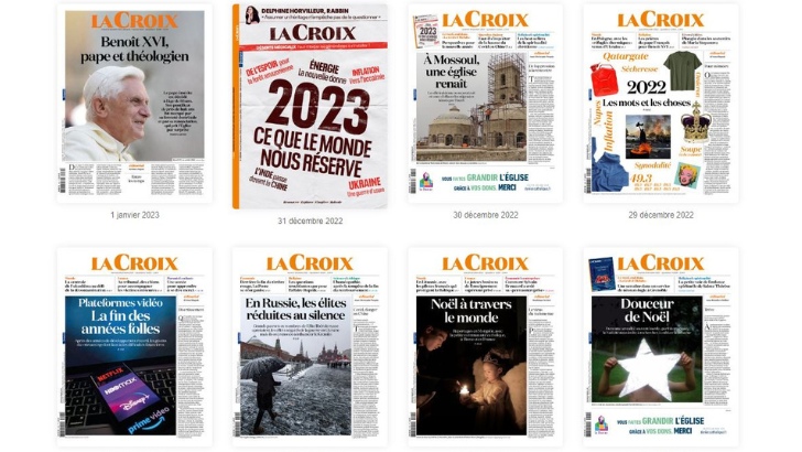Nouvelles thématiques et newsletters pour La Croix