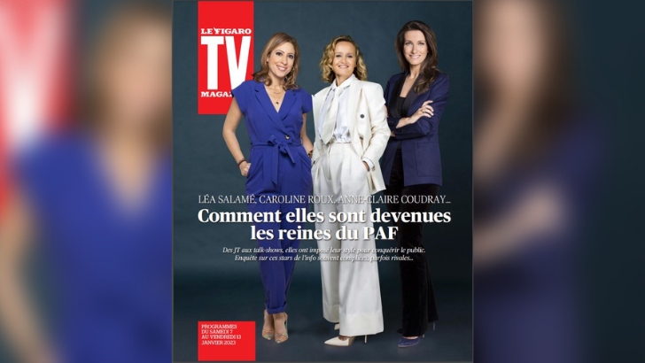 TV Magazine dévoile la Une de sa nouvelle formule distribuée par Le Figaro et Le Parisien