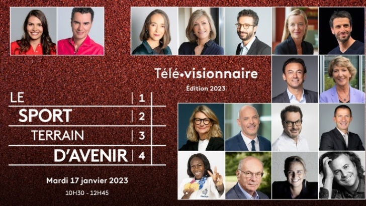 FranceTV Publicité : Télé.visionnaire 2023 dévoile son programme axé sur le sport