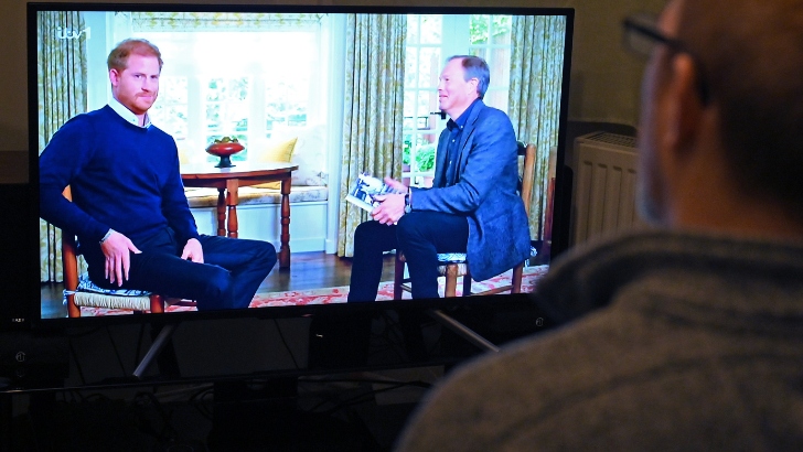 Royaume-Uni : L’interview du prince Harry a attiré 4,2 millions de téléspectateurs