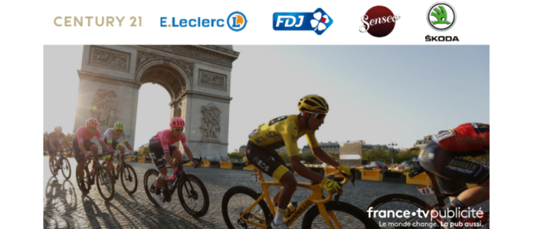 Les 5 annonceurs parrains de l’édition 2020 du Tour de France sur France Télévisions