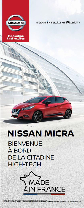 La Nissan Micra en tournée événementielle dans les aéroports français avec Fuse