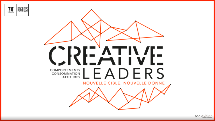 MPublicité-RegieObs crée la nouvelle cible et le nouveau segment des Creative Leaders