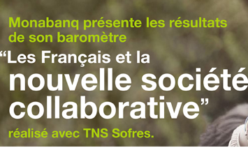 Infographie : les Français et la société collaborative par TNS Sofres pour Monabanq