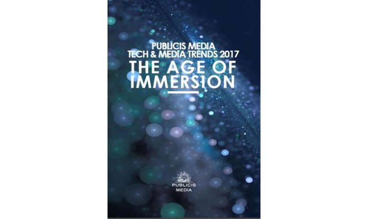 L’ère de l’immersion analysée dans le dernier cahier de tendances de Publicis Media