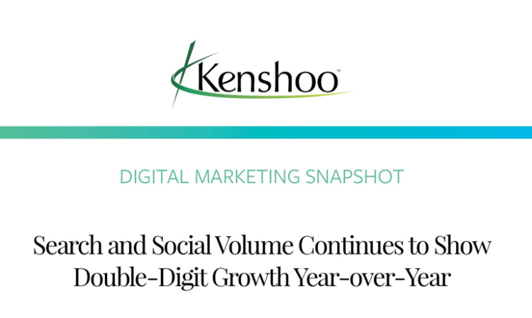 Infographie : la croissance des volumes et de la valeur de la publicité sur le social au premier trimestre 2017 quantifiée par Kenshoo