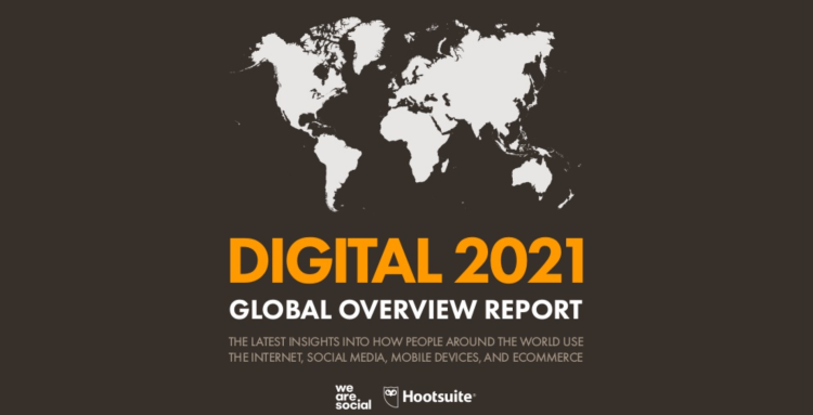 Le bilan Internet dans le monde en 2020 établit par le Digital Report de We Are Social et Hootsuite
