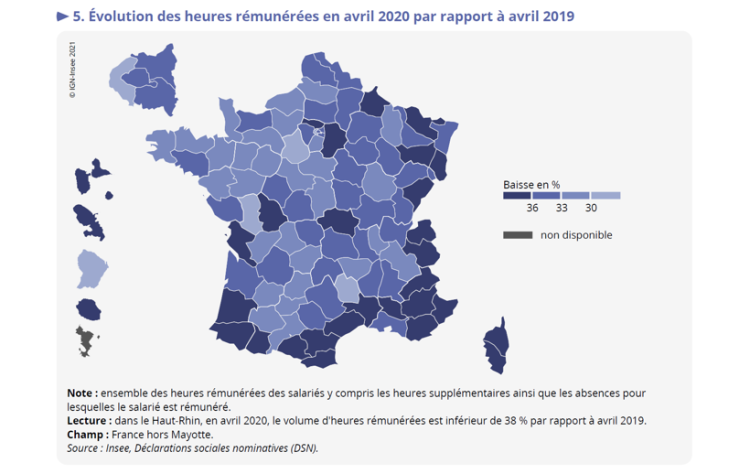 Développement durable, déplacements, inégalités, confinement… Comment l’approche par territoires permet de mieux comprendre la France selon l’Insee