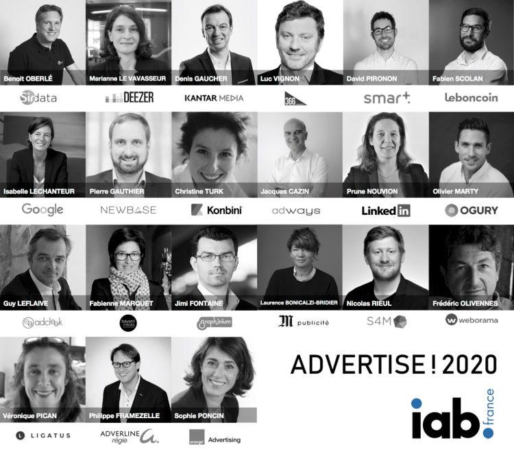 La liste Advertise ! 2020 menée par Frédéric Olivennes élue au conseil d’administration de l’IAB France