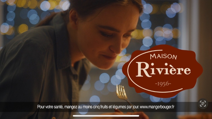 Igloo Conseil orchestre un dispositif de sponsoring de Maison Rivière sur France Télévisions