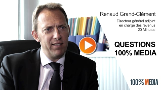 Le marché de la PGI et les projets commerciaux de 20 Minutes par Renaud Grand-Clément en vidéo