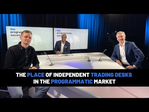 La place des trading desks indépendants sur le marché programmatique