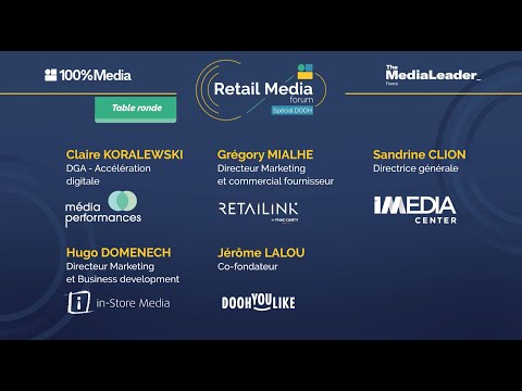 DOOH : l’omnicanalité au cœur du retail media – Retail Media Forum, spécial DOOH