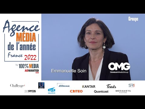 Agence Média de l’année France 2022 J-3 : soutenance de Emmanuelle Soin pour Omnicom Media Group