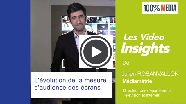 Video Insights de Julien Rosanvallon : les enjeux de la mesure d’audience des écrans