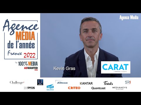 Agence Média de l’année France 2022 J-27 : soutenance de Kevin Gras, pour Carat (dentsu)