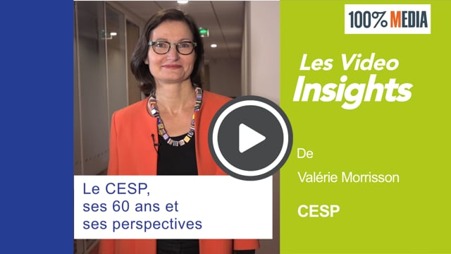 Video Insights : le CESP, ses 60 ans et ses perspectives par Valérie Morrisson