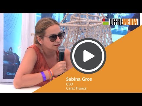 Itw vidéo de Sabina Gros : l’inflation des appels d’offres et les derniers gains de budget de Dentsu Aegis Network