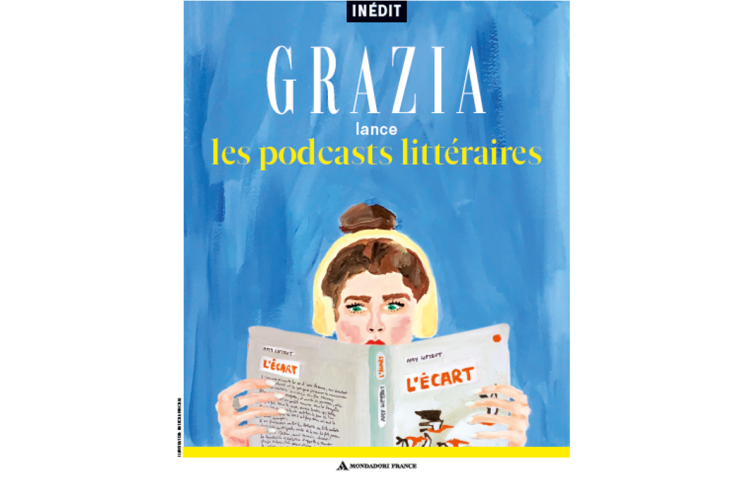 Grazia étend ses podcasts à l’univers littéraire